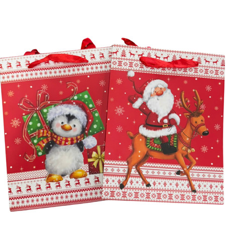 chi tiết Dárková taška MERRY CHRISTMAS Size S 15x23x8,5cm KOD: 81478 (12)
