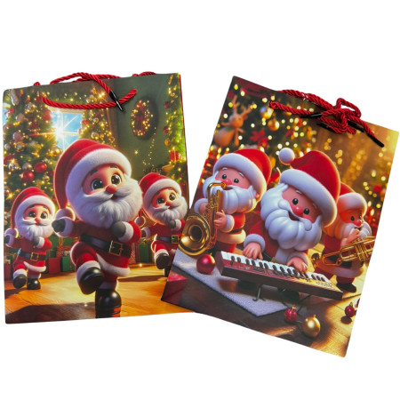 chi tiết Dárková taška MERRY CHRISTMAS Size S 15x23x8,5cm KOD: 700132 (12)
