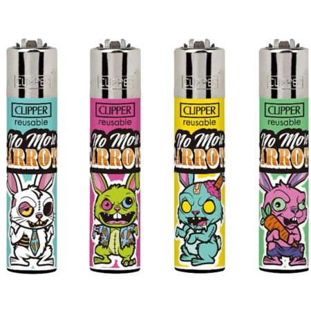 chi tiết Clipper plynové zapalovače Z-Bunnys (24)