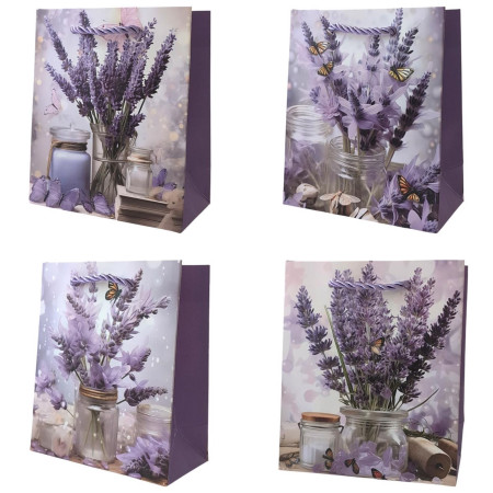 chi tiết Dárková taška 12x14x6cm Váza levandule IMC-09344 (bal/12ks)