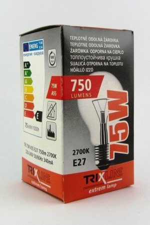 detail Trixline žárovka BC lux 75W E27 WW