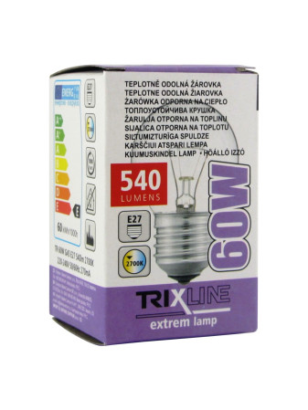 chi tiết Trixline žárovka BC lux 60W E27 WW