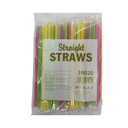chi tiết Slámky Bubble Jumbo barevný 8x210mm 100ks
