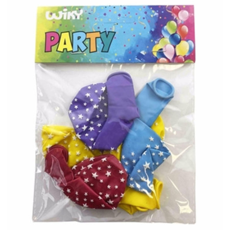 chi tiết Wiky Party balónky 5ks - postisk hvězdy W009922 (bal/20ks)