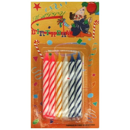 detail Svíčky narozeninové 12ks