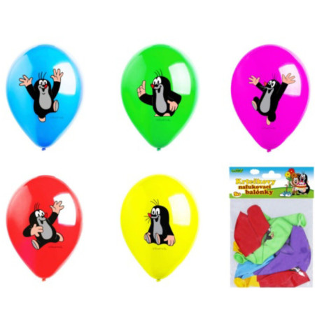 detail Balónky Krtečkovy 5ks 30cm W017731 (bal/20sad)