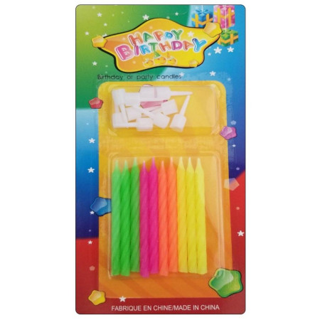 detail Narozeninové svíčky 6cm 10ks IMC-01669 (24)