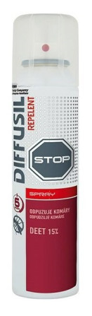 detail Diffusil 100ml Repelent sprej proti komárům DEET 15% (12)