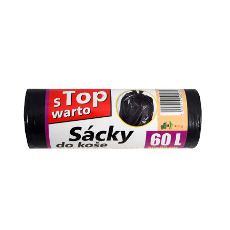 detail Worki LDPE 60l 10ks sáčky na odpadky (50)