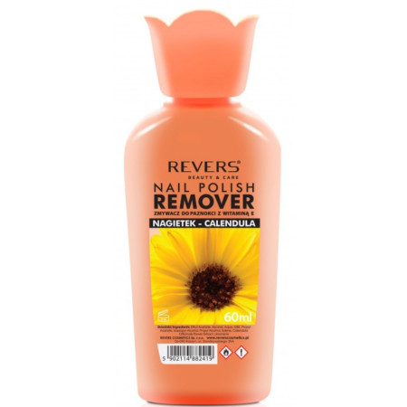 chi tiết Revers odlakovač na nehty 60ml s vitamínem E (oranžové)
