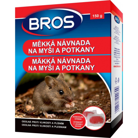 chi tiết Bros měkká návnada na myši a potkany