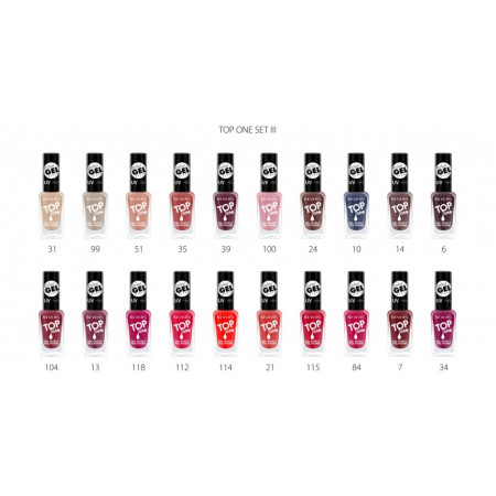detail Lak na nehty 10ml (Revers) - Top One set III (20)