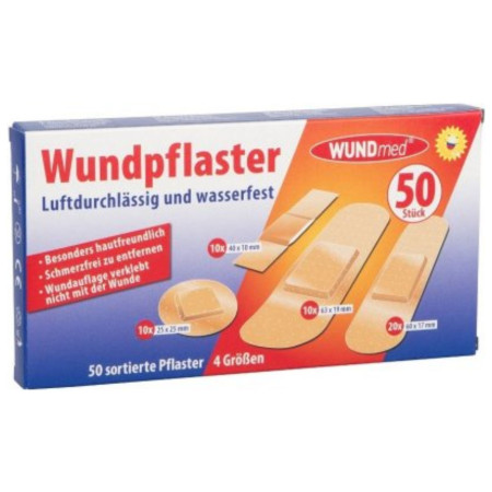 detail Wundmed Náplast 50ks voděodolné transparentní (28)