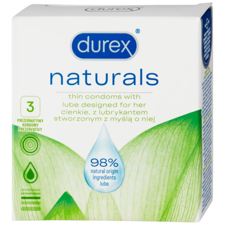 chi tiết Durex kondom 3ks Naturals (24)