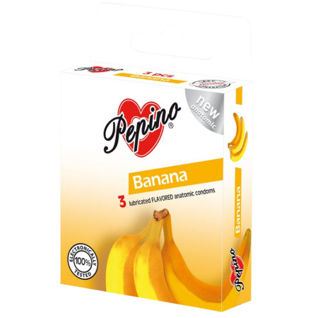 detail Pepino kondomy 3ks - Banana (24)