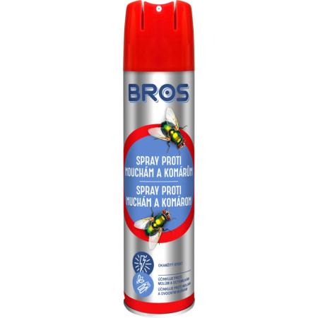 chi tiết Bros Spray proti moukám a komárům 400ml
