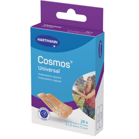 detail Hartmann Cosmos Náplast 20ks Universal voděodolné 2 druhy (10)