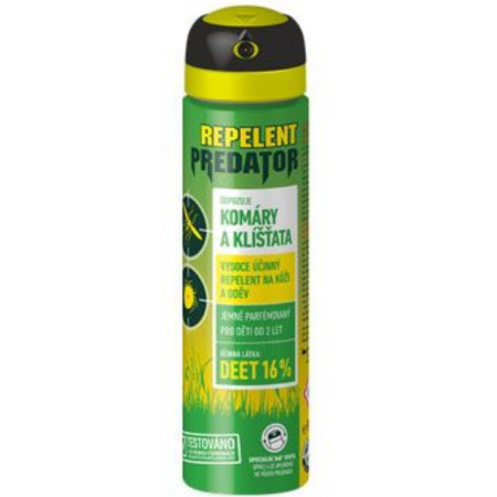 detail Repelent Predator Forte 90ml proti komárům a klíšťatům (zelený)