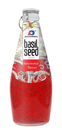 chi tiết RI Basil seed 290ml watermelon flavour
