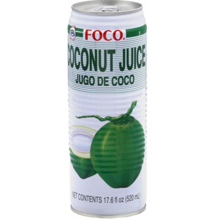 detail FOCO Kokosový džus 520ml s dužinami (Nuoc dua) (24)