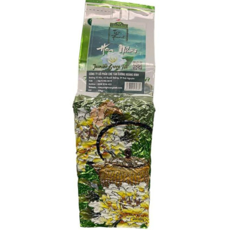 chi tiết Che Hoa Nhai (Tan Cuong) Jasminový zelený čaj 100g (150)
