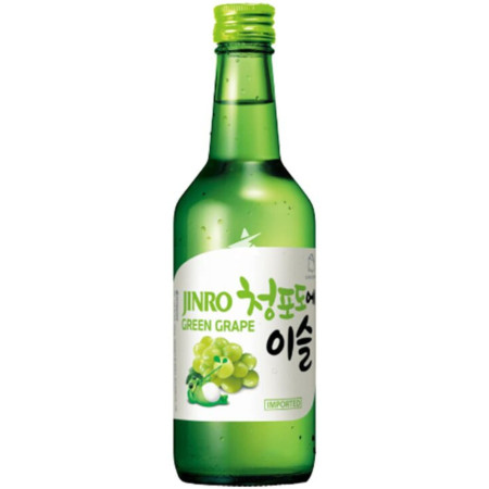 detail Jindro Soju sudkorea 350ml 13% - Green Grape (Hrozno) (20)
