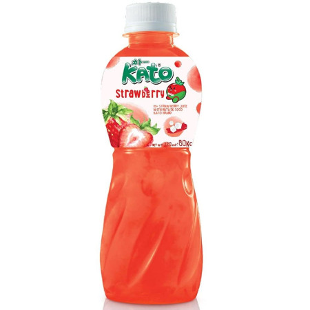 chi tiết Kato 320ml nápoj s kokosovým želé Strawberry (6)