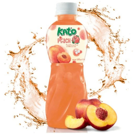 detail Kato 320ml nápoj s kokosovým želé Peach (6)