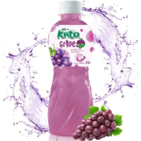 chi tiết Kato 320ml nápoj s kokosovým želé Grape (6)