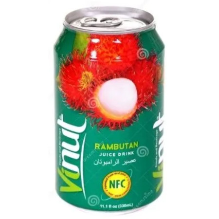 chi tiết Vinut 330ml nápoj Rambutan (24) / Nuoc chom chom