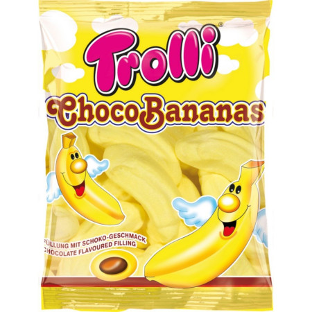 chi tiết Trolli 150g marshmallow Choco Banana s náplní (8)
