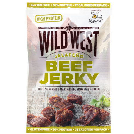 chi tiết Wild West hovězí jerky 25g Jalapeno (Thit bo kho) (16)