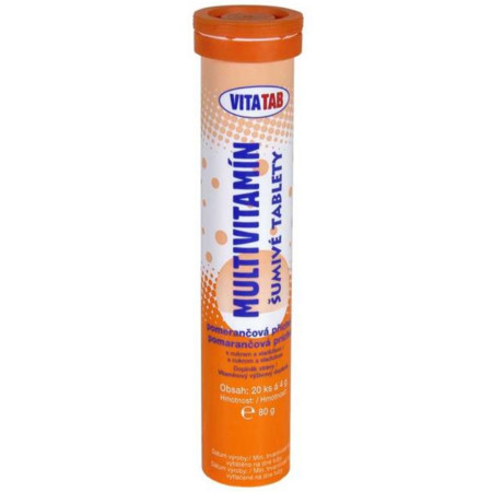detail Vitatab šumivé tablety 80g Multivitamín (C sui) (12)
