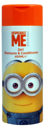 chi tiết Mimoni z filmu - detský šampon + kondicioner 2v1 400ml (6)