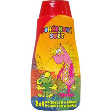 detail Pohádkový svět sprchový gel a šampon 500ml Rakosníček