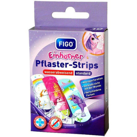 chi tiết FIGO náplast dětské 10ks Jednorožec (20)