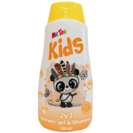 chi tiết Me Too 2v1 sprchový gel a šampon 500ml New Wild Panda