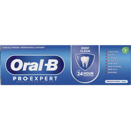 detail Oral-B 75ml zubní pasta Pro-exp Deep Clean Smooth Mint (24)