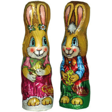 chi tiết Velikonoční zajíc 60g z mléčné čokolády Paloma (20)