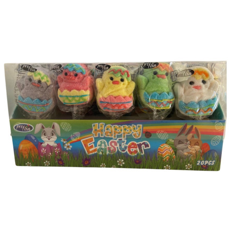 chi tiết ESHOP - Profisa Happy Easter Marshmallow 15g lízátko (con tho) (20) P01 + P03