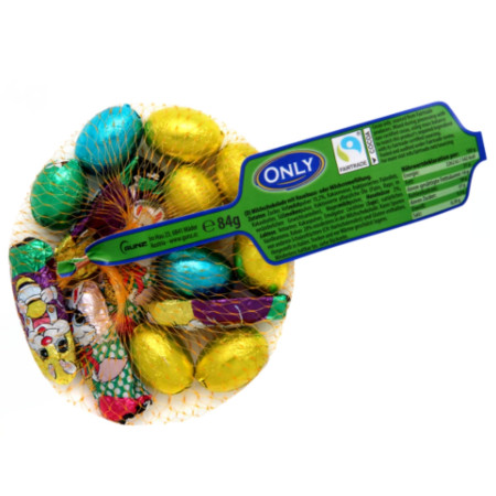 chi tiết Only Velikonoční Vajíčka + Zajíci v síťce Velké 84g mléčná čokoláda Paloma (26)