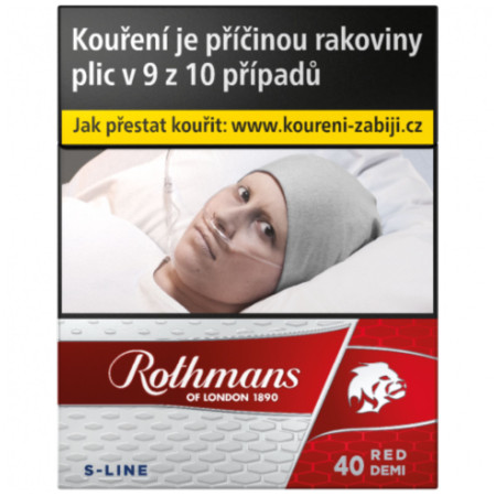 chi tiết Cigarety - Rothmans 40 Red Q 278 (bal/8ks)
