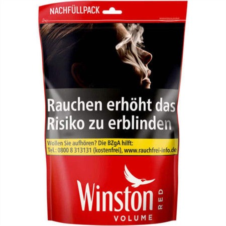chi tiết Tabák - Winston 47g / 45g Red U