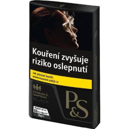 chi tiết Tabák - PS 30g Black R (bal/10ks)