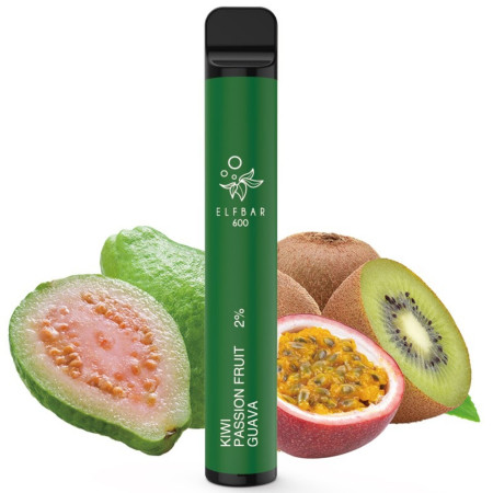 detail EC - Elfbar 2% 600 Kiwi Passion Fruit Guava Q (10)