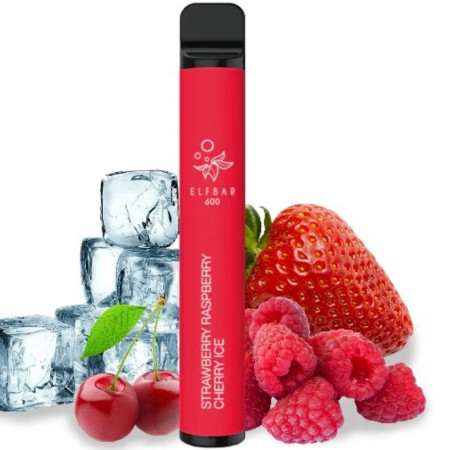 detail EC - Elfbar 2% 600 Strawberry Raspberry Cherry Ice Q (10)