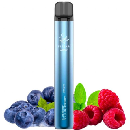 detail EC - Elfbar 2% 600 Blueberry Sour Raspberry Q (10)