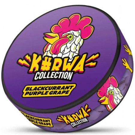 chi tiết Kurwa Collection Nikotinové Sáčky Blackcurrant Purple Grape 16g (12mg) Q (10)