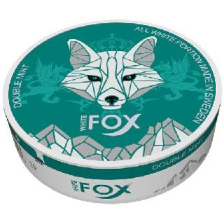 chi tiết White Fox Nikotinové Sáčky Double Mint 15g (12mg) Q (10)