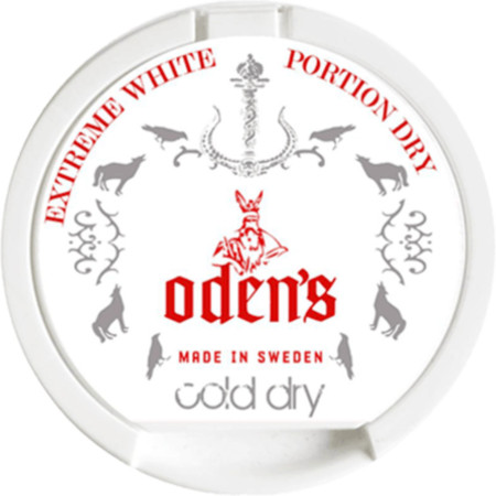 chi tiết Oden´s Nikotinové Sáčky Extreme White Cold Dry 18g (11mg) Q (10)